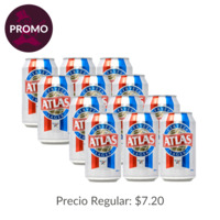 EXCLUSIVO ONLINE: ATLAS LATA - PRECIO ESPECIAL 12 PACK 