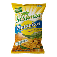 SOLDANZA PLATANITOS SALADITOS 180 GR