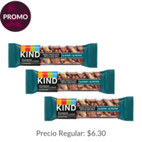 KIND DARK CHOCOLATE NUTS AND SEA SALT - PRECIO ESPECIAL X 3 
